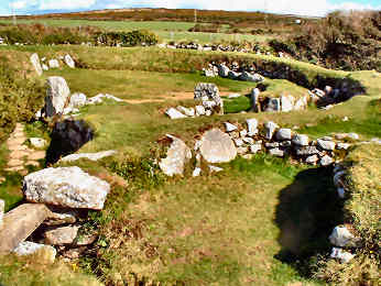 Carn Euny Iron Age Village