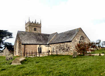 Cury, St. Gunwalloe's Church — photograph 1