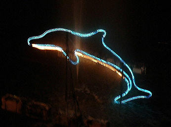 Christmas Lights at Mousehole and Newlyn