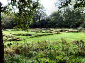 Penhallam - ruins of a very early Moated Manor House