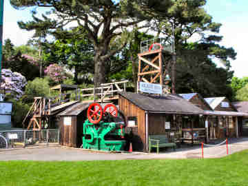 Poldark Mine at Trenear near Wendron