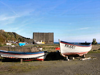 Porthoustock and Porthallow