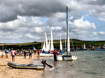 Rock, on the Camel Estuary