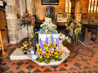 St. Neot Church Flower Festival 2017 — photograph 2